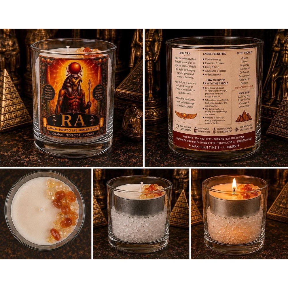 Ra Tea Light Candle Set